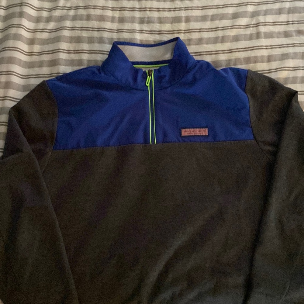 Vineyard Vines Mesh Performance 1/4 Zip Shep Shirt